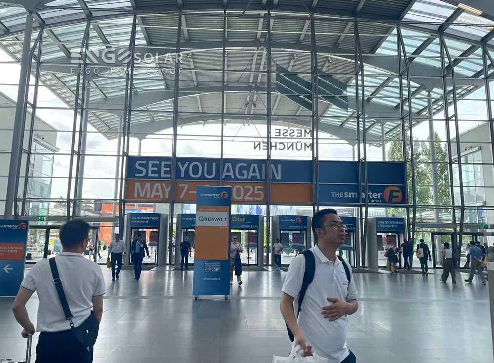 ERGO solar attended 2024 intersolar exhibition in Munich Company News 第1张-ergo-solar ERGO solar attended 2024 intersolar exhibition in Munich