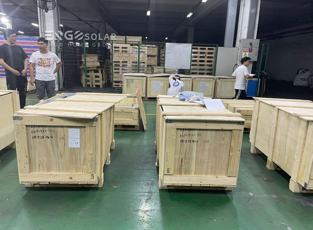 Inspecition for 16MW ACHERAS pv solar mounting system
