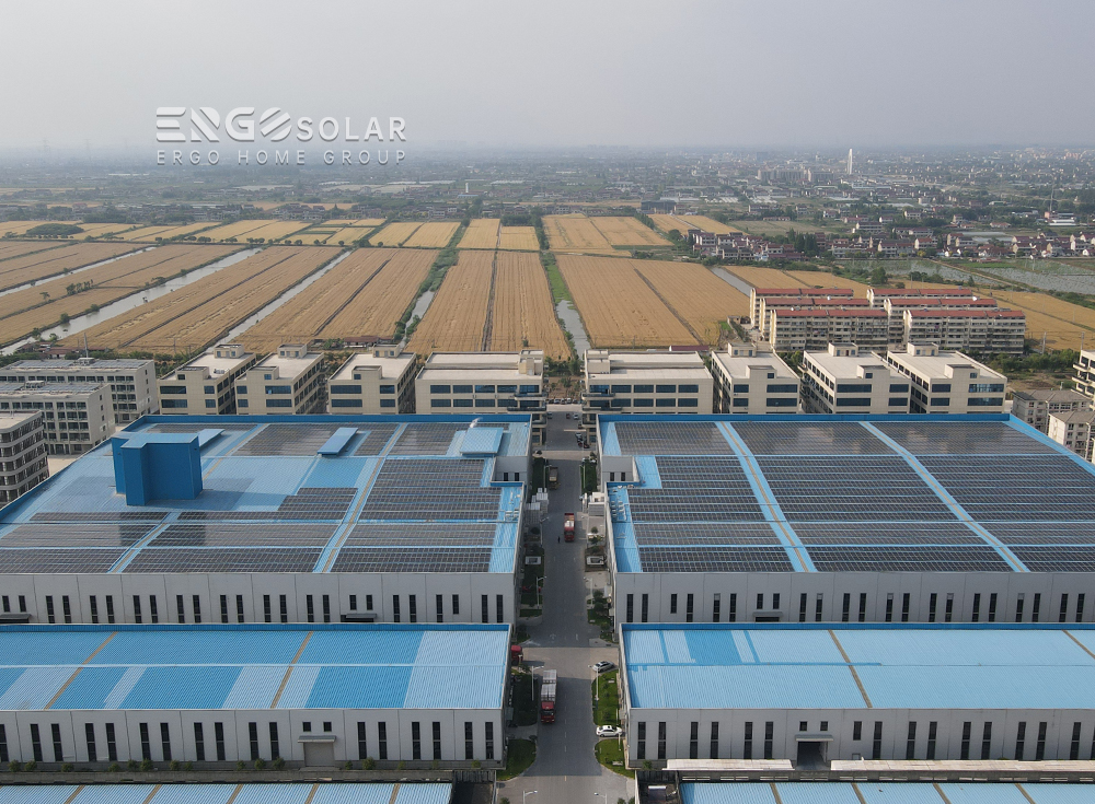 Completed Commissioning and grid connection for 6MW Nantong Helian Industry Park rooftop pv solar plant