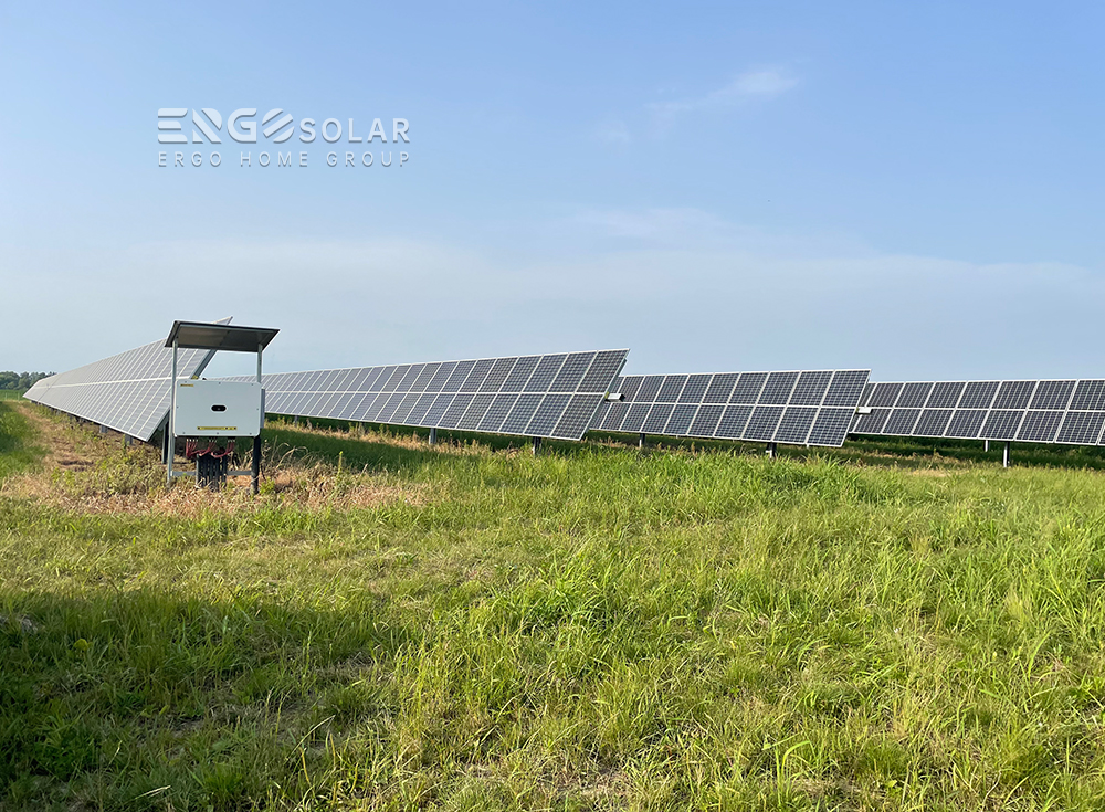 Visited Hungarian 1MW tracking pv solar plant Company News 第1张-ergo-solar Visited Hungarian 1MW tracking pv solar plant