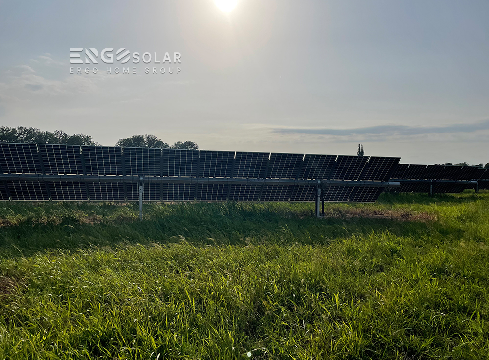 Visited Hungarian 1MW tracking pv solar plant Company News 第3张-ergo-solar Visited Hungarian 1MW tracking pv solar plant