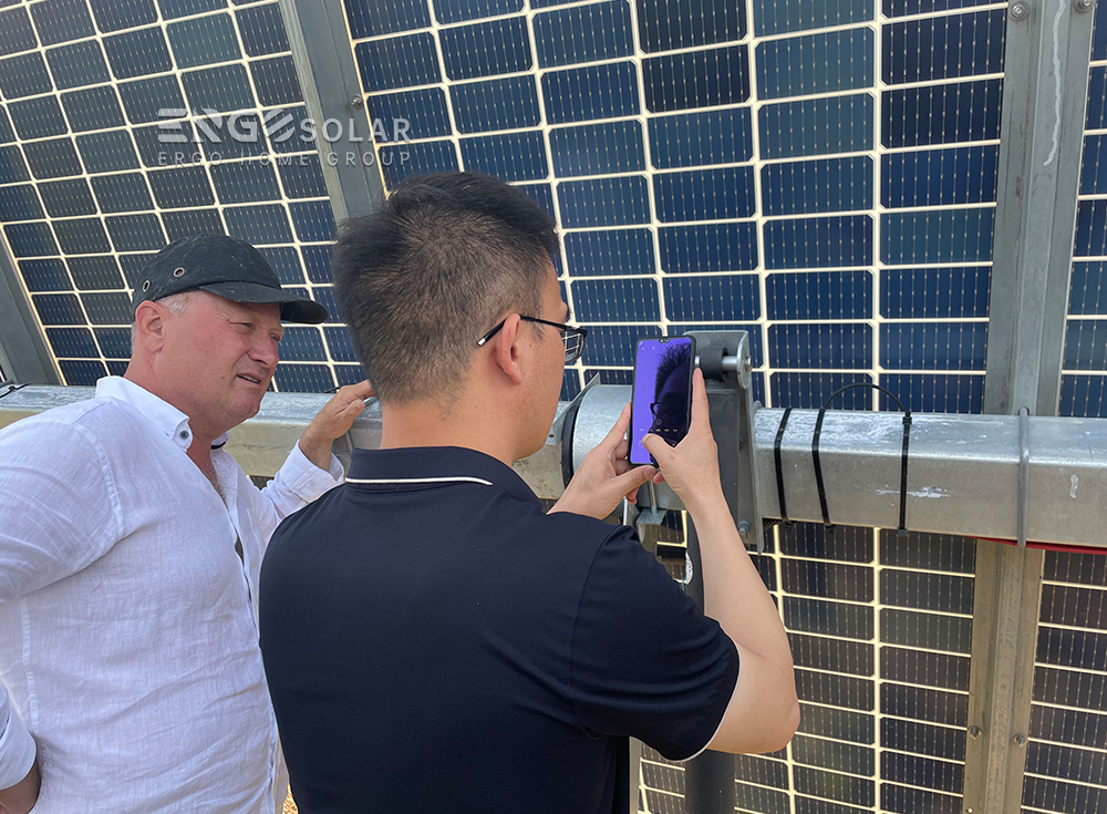 Visited Hungarian 1MW tracking pv solar plant Company News 第4张-ergo-solar Visited Hungarian 1MW tracking pv solar plant