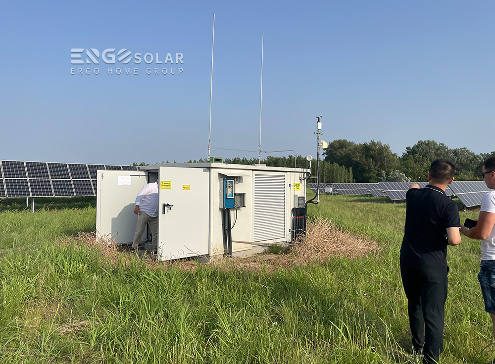 Visited Hungarian 1MW tracking pv solar plant Company News 第5张-ergo-solar Visited Hungarian 1MW tracking pv solar plant