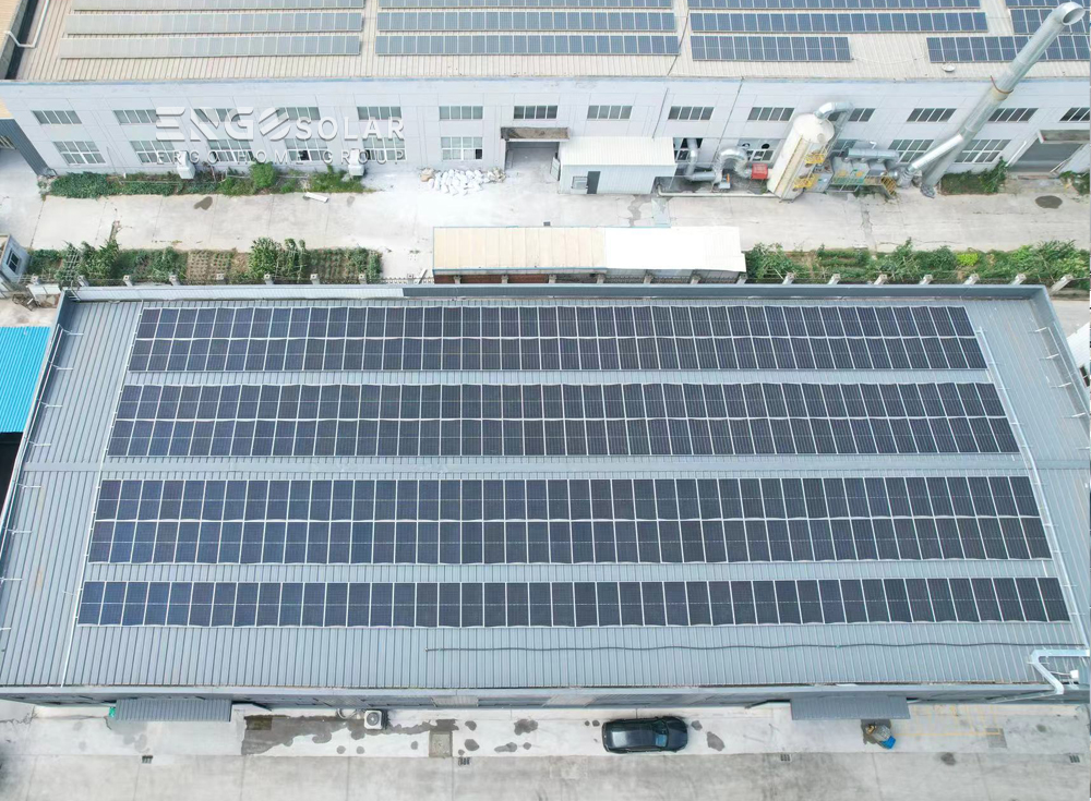 2024 Taizhou Xinyu tam 1MW rooftop pv solar project
