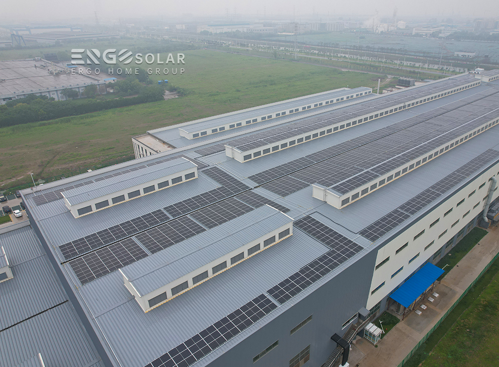 Yangzhou Cureguard glove phase 1.66MW roof pv solar