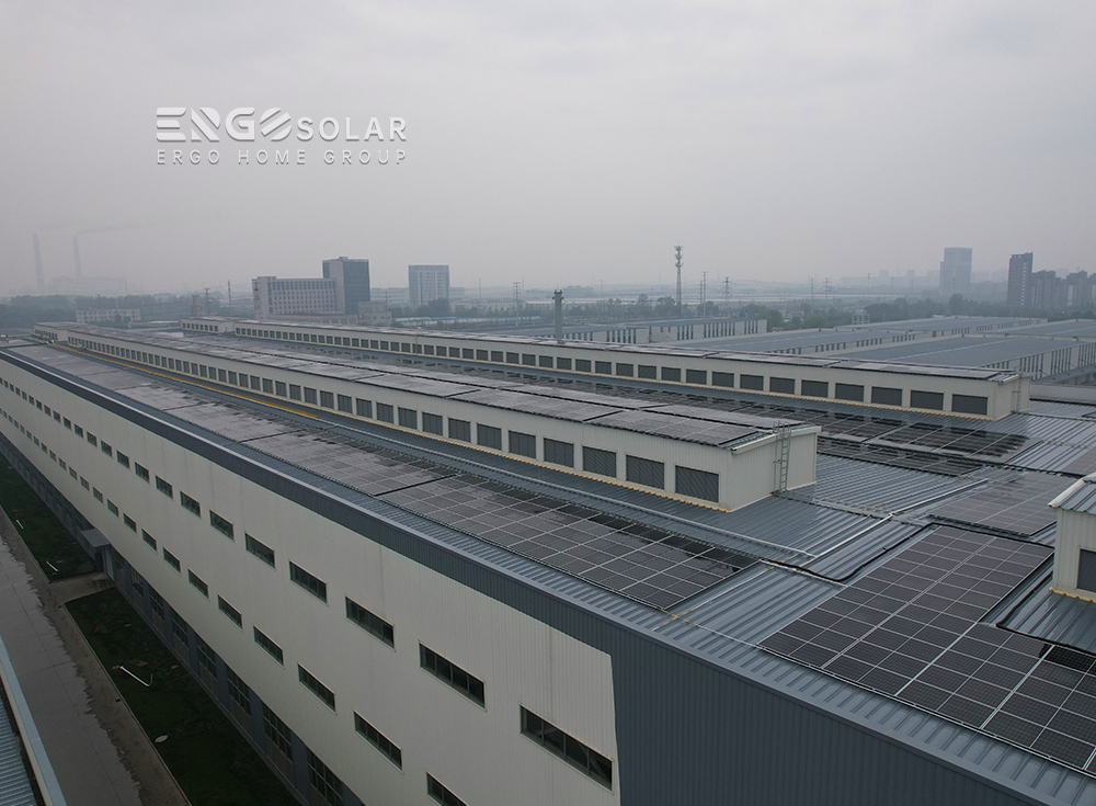 Yangzhou Cureguard glove phase 1.66MW roof pv solar