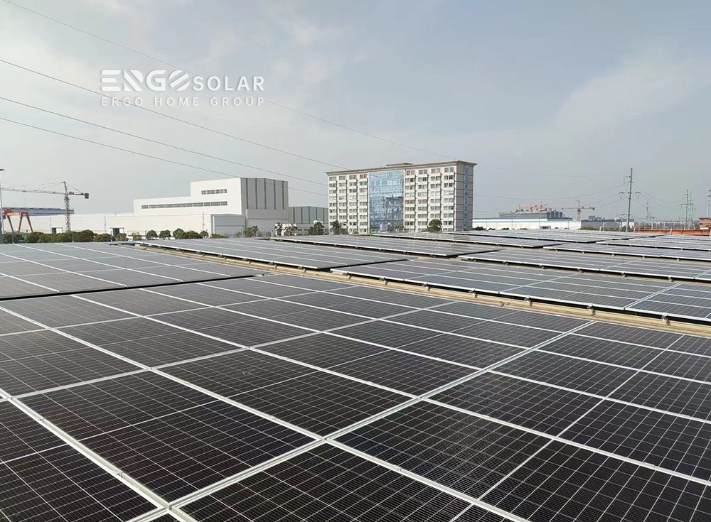 2022  COSCO  nantong factory 4.5MW pv solar project